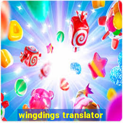 wingdings translator